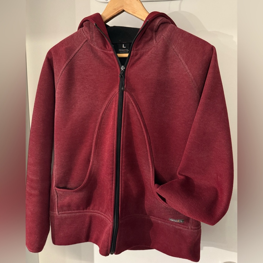 ♥️🐴 Kerrits Equestrian Women’s  Fuschia Hoodie Full Zip Jacket Size Large